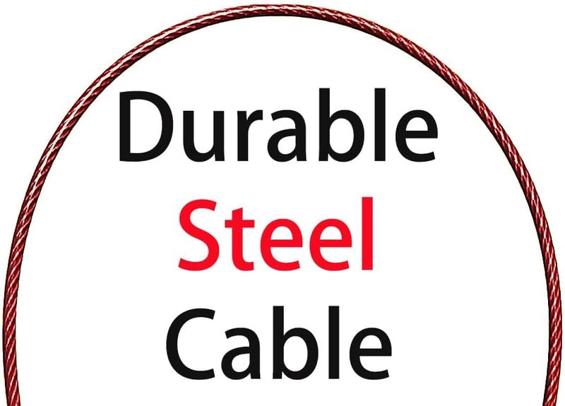 cuteDIY Size 15 Circular Knitting Needles 16 Inch Set Round Metal Kit (Etched US&mm, Color-Coded Cable, Smooth Join) - Image 4
